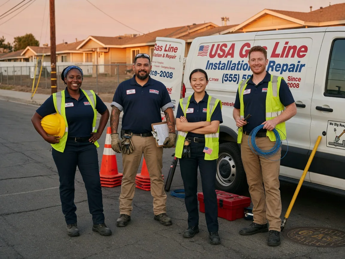Gas Line Installation company in Elk Creek, CA